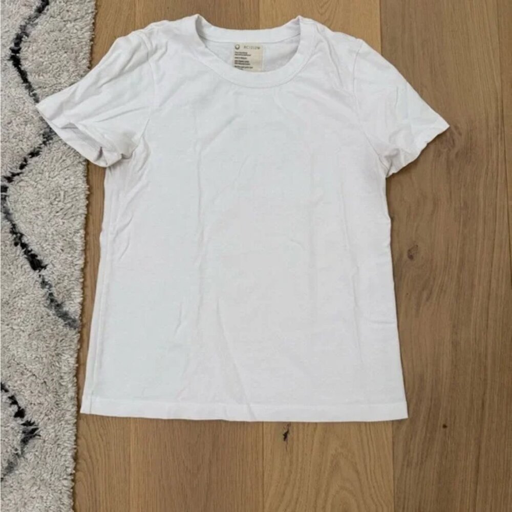 For Days Classic Sustainably Created Super Soft White T-Shirt XL